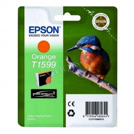 Картридж струйный Epson T1599 | C13T15994010 оранжевый 850 стр