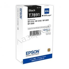 Картридж струйный Epson T7891 | C13T789140 черный 4 000 стр