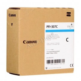 Картридж струйный Canon PFI-307C | 9812B001 голубой 330 мл