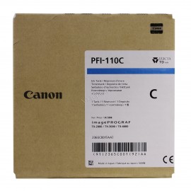 Картридж струйный Canon PFI-110C | 2365C001 голубой 160 мл