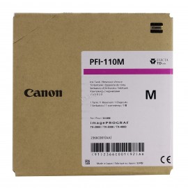 Картридж струйный Canon PFI-110M | 2366C001 пурпурный 160 мл