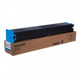 Картридж лазерный Sharp MX-60GTCA голубой 24000 стр
