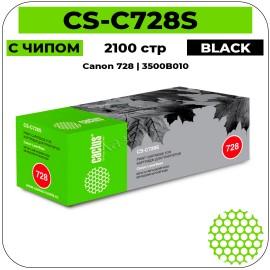 Картридж лазерный Cactus CS-C728S черный 2100 стр