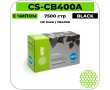 Картридж лазерный Cactus CS-CB400AV черный 7500 стр