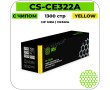 Картридж лазерный Cactus-PR CS-CE322A желтый 1300 стр