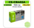 Картридж лазерный Cactus-PR CS-CB402AV желтый 7500 стр