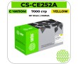Картридж лазерный Cactus-PR CS-CE252AV желтый 7000 стр