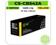 Картридж лазерный Cactus CS-CB542A желтый 1400 стр