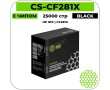 Картридж лазерный Cactus CS-CF281X черный 25000 стр