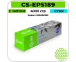 Картридж лазерный Cactus CS-EPS189 голубой 4000 стр