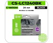 Картридж струйный Cactus-PR CS-LC1240BK черный 12 мл