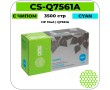 Картридж лазерный Cactus CS-Q7561A голубой 3500 стр