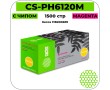 Картридж лазерный Cactus-PR CS-PH6120M пурпурный 1500 стр