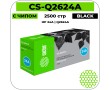 Картридж лазерный Cactus CS-Q2624A черный 2500 стр
