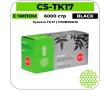 Картридж лазерный Cactus CS-TK17 черный 6000 стр