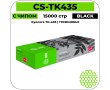 Картридж лазерный Cactus CS-TK435 черный 15000 стр