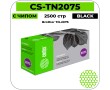 Картридж лазерный Cactus CS-TN2075 черный 2500 стр