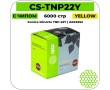 Картридж лазерный Cactus CS-TNP22Y желтый 6000 стр