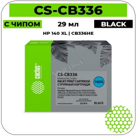 Картридж струйный Cactus CS-CB336 черный 29 мл