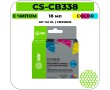 Картридж струйный Cactus CS-CB338 цветной 18 мл