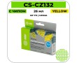 Картридж струйный Cactus-PR CS-CZ132 желтый 26 мл