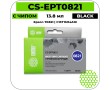 Картридж струйный Cactus-PR CS-EPT0821 черный 11,4 мл