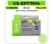 Картридж струйный Cactus CS-EPT7014 желтый 35 мл