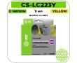 Картридж струйный Cactus CS-LC223Y желтый 550 стр