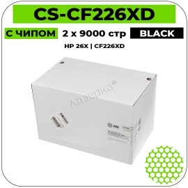 Картридж лазерный Cactus-PR CS-CF226XD черный 2 x 9000 стр