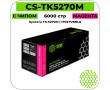Картридж лазерный Cactus-PR CS-TK5270M пурпурный 6000 стр