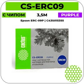 Картридж матричный Cactus CS-ERC09 пурпурный 3,5M знаков