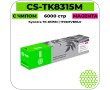 Картридж лазерный Cactus-PR CS-TK8315M пурпурный 6000 стр
