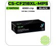 Картридж лазерный Cactus CS-CF218XL-MPS черный 6000 стр