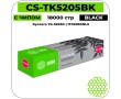 Картридж лазерный Cactus CS-TK5205BK черный 18000 стр