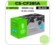 Картридж лазерный Cactus CS-CF281A черный 10500 стр
