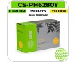 Картридж лазерный Cactus CS-PH6280YR желтый 5900 стр