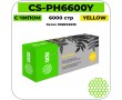 Картридж лазерный Cactus CS-PH6600YW желтый 6 000 стр
