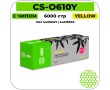 Картридж лазерный Cactus CS-O610Y желтый 6000 стр