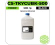 Тонер Cactus CS-TKYCUBK-500 черный 500 гр