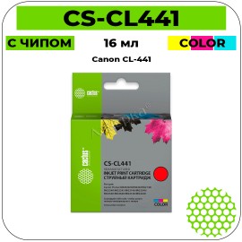 Картридж струйный Cactus CS-CL441XL цветной 18 мл