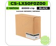 Фотобарабан (блок) Cactus CS-LX50F0Z00 черный 60000 стр