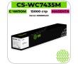 Картридж лазерный Cactus CS-WC7435M пурпурный 15000 стр