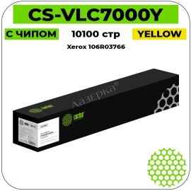 Картридж лазерный Cactus CS-VLC7000Y желтый 10100 стр