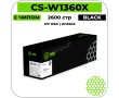 Картридж лазерный Cactus CS-W1360X черный 2600 стр