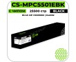 Картридж лазерный Cactus CS-MPC5501EBK черный 25500 стр