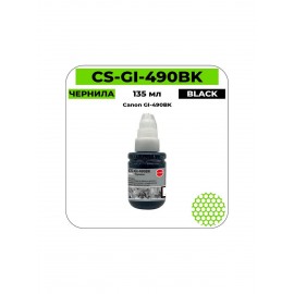 Чернила Cactus CS-GI-490BK черный 135 мл