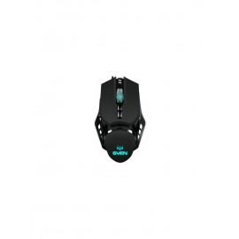 SVEN  Игровая мышь SVEN RX-G815 (6+1кл. 500-8000 DPI, ПО, SoftTouch, RGB-подсветка, игров. упак)