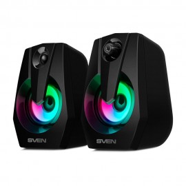 SVEN 370, черный (6 Вт, питание USB, подсветка)