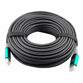 Кабель аудио-видео Cactus CS-HDMI-AOC-2.1-30 HDMI (m)/HDMI (m) 30м. позолоч.конт. черный