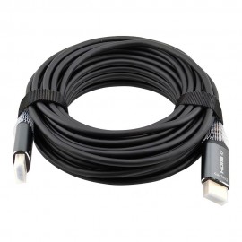 Кабель аудио-видео Cactus CS-HDMI-AOC-2-10 HDMI (m)/HDMI (m) 10м. позолоч.конт. черный